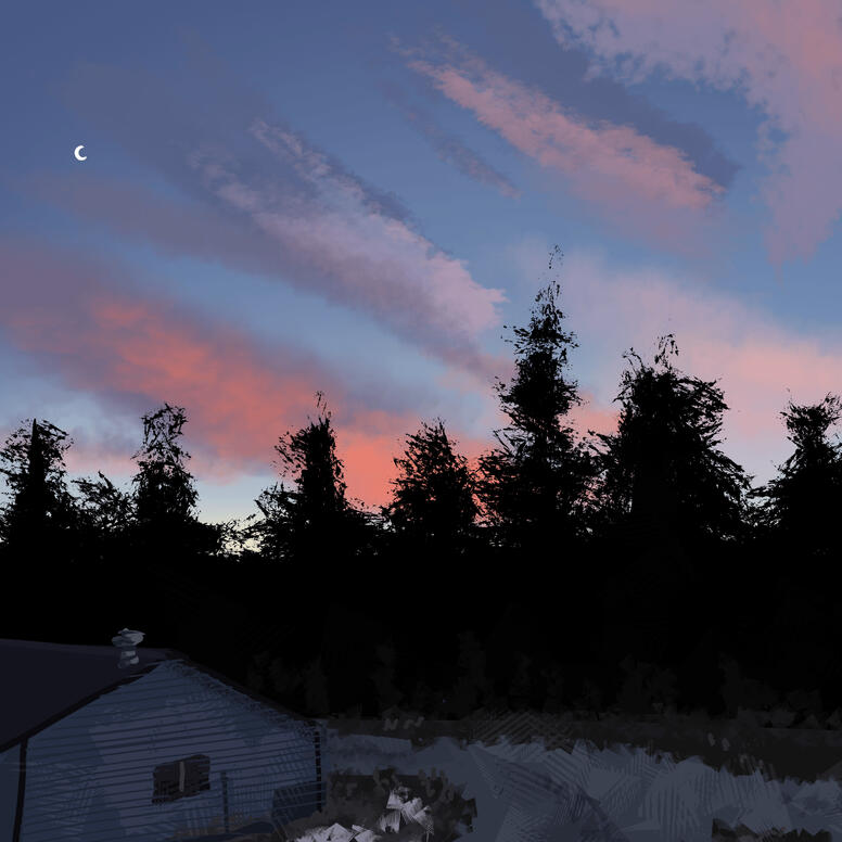 Drew the outside of my house